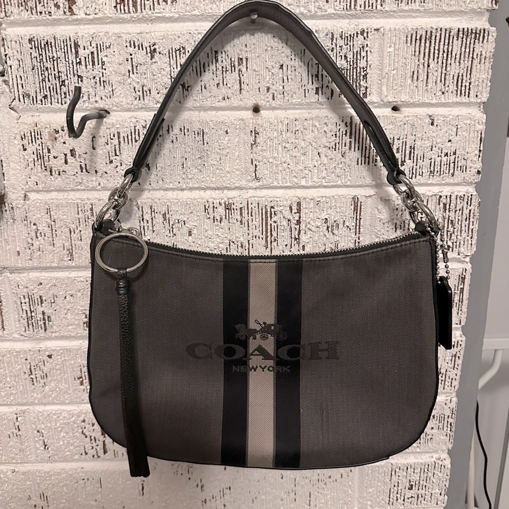 Coach Horse and Carriage Jacquard Sutton Crossbody